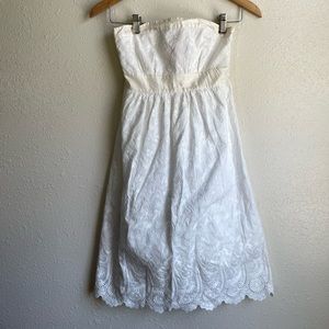 Womens Ted Baker White Lace dress, size 1